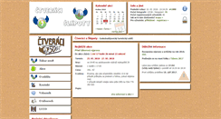 Desktop Screenshot of ctveraci-slapoty.cz